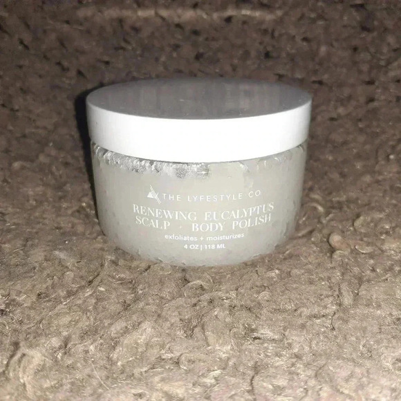THE LYFESTYLE CO.- Renewing Eucalyptus Scalp + Body Polish-4 oz-NEW/FRESH - Picture 1 of 2